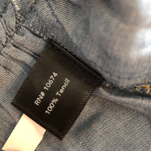 Boston Proper Gorgeous Beaded Chambray Dress 0 - Picture 15 of 16